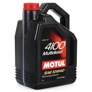 MOTUL 4100 10w40 Multidiesel CF 5л. п/синтетика для диз. двигателей, моторное масло